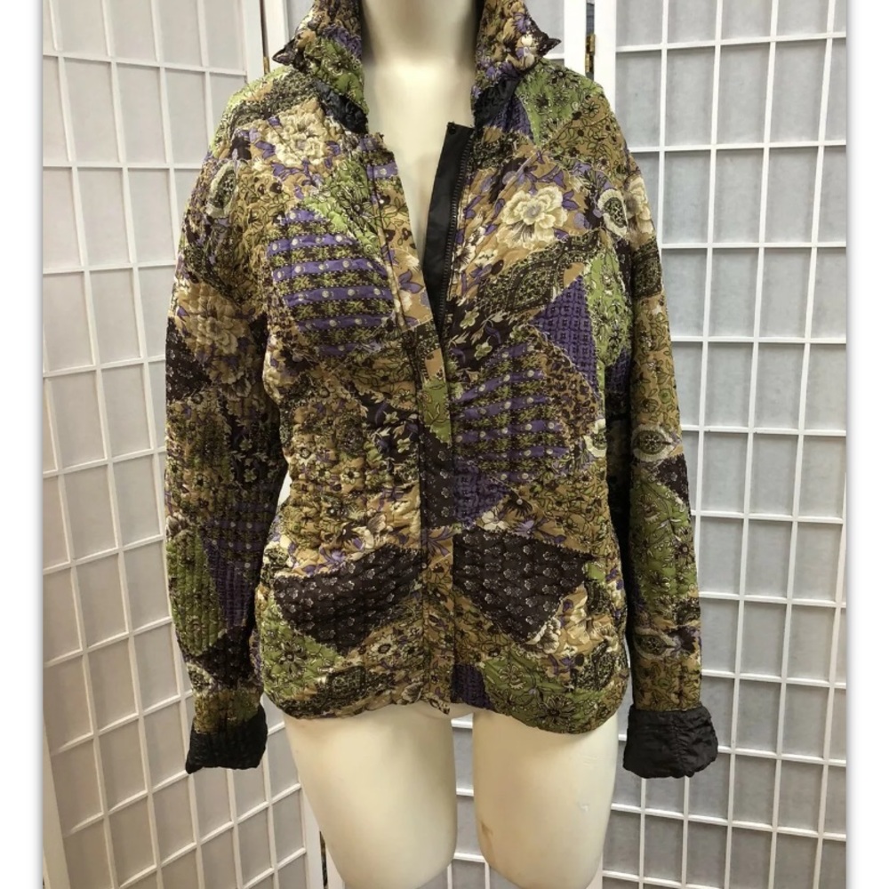 Ubu, Jacket, Multicolor, Reversible, Print, Size L - image 2